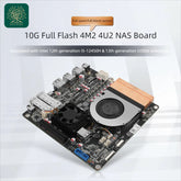 12th generation i5-12405H & 13th generation U300e Processon 10G full flash 4M2 4U2 NAS Board