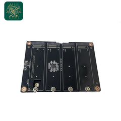 4*M.2 NVME interface supports expansion of 2/3 M.2 NVMe x1 adapter boards. Dedicated to special machines, only supports CWWK 4 network port N series products
