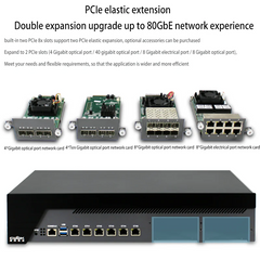 C236 industrial PC 8 gigabit optical port Core 7 generation i3i5i7 visual detection SD-WAN Aikuai cable soft routing enterprise cloud server virtual ESXi edge computing IPTV gateway