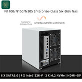 Oak Networks N100/N150/N305 NSA Demon Board supporting enterprise-class six-drive NAS complete / Dual M.2/I226 NIC/ITX/UNRAID