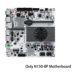 eight-slot 10G NAS motherboard N150/N305/N355 / dual 2.5G network card + 10G 10G port / single DDR5 + dual NVME NAS motherboard