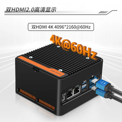 X86-P5 4*M.2 NVMe 12th Generation Intel N100 i3-N305 DDR5 4800MHz Firewall PC 2x i226-V 2.5G Network Card