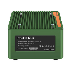 X86-P6 Pocket NAS Board PC Intel i3-N355 N150 2xi226-V 2.5G DDR5 4800MHz 4xM.2 NVMe Firewall Router Mini PC Case 2xUSB3.2 2xHD