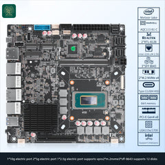 Oaknode 14 Generation 12 Disk 10 Gigabit NAS Motherboard 125H 155H185H 12 Disk Support vPro