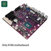 12th Gen i3-N305 N355 N100 N150 2*Intel i226-V 2.5G NAS Motherboard 6*SATA3.0 6-Bay Soft Rout 1*DDR5 4800MHz Firewall ITX Mainboard