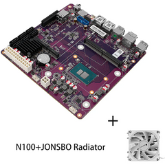 12th Gen i3-N305 N355 N100 N150 2*Intel i226-V 2.5G NAS Motherboard 6*SATA3.0 6-Bay Soft Rout 1*DDR5 4800MHz Firewall ITX Mainboard