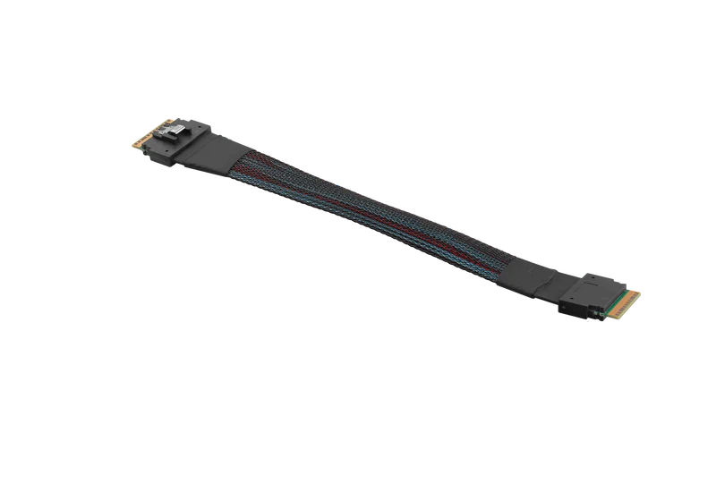 SFF 8654 6-disk SATA dual M.2 NVMe NAS backplane