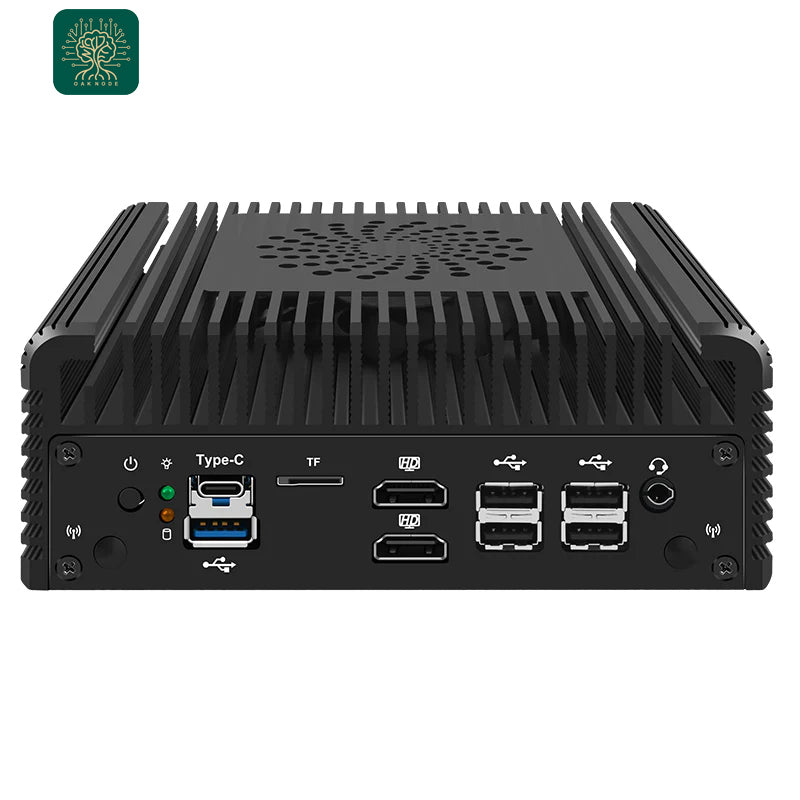 Firewall Mini PC 2x10G SFP+ 2xi226-V 2.5G Intel 3 N355/N150 Soft Routing 2xNVMe DDR5 MiniPC NAS Server Proxmox