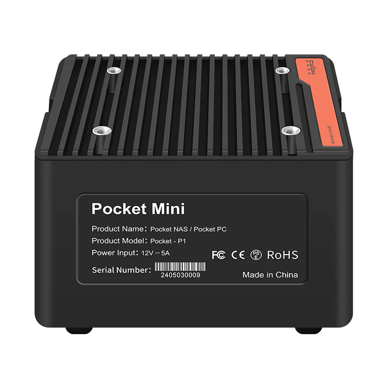 X86-P5 4*M.2 NVMe 12th Generation Intel N100 i3-N305 DDR5 4800MHz Firewall PC 2x i226-V 2.5G Network Card