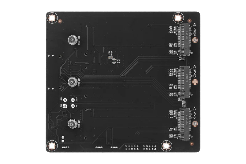 SFF8654 Extended 6*M.2 card adaprer